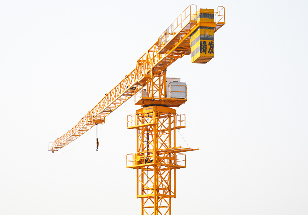 QTP100 ((VI) XIII) Flat-Top Turrim Granes VI / 8t Jib Longitudo XXXVI / XLII / XLVIII / LII / 60m